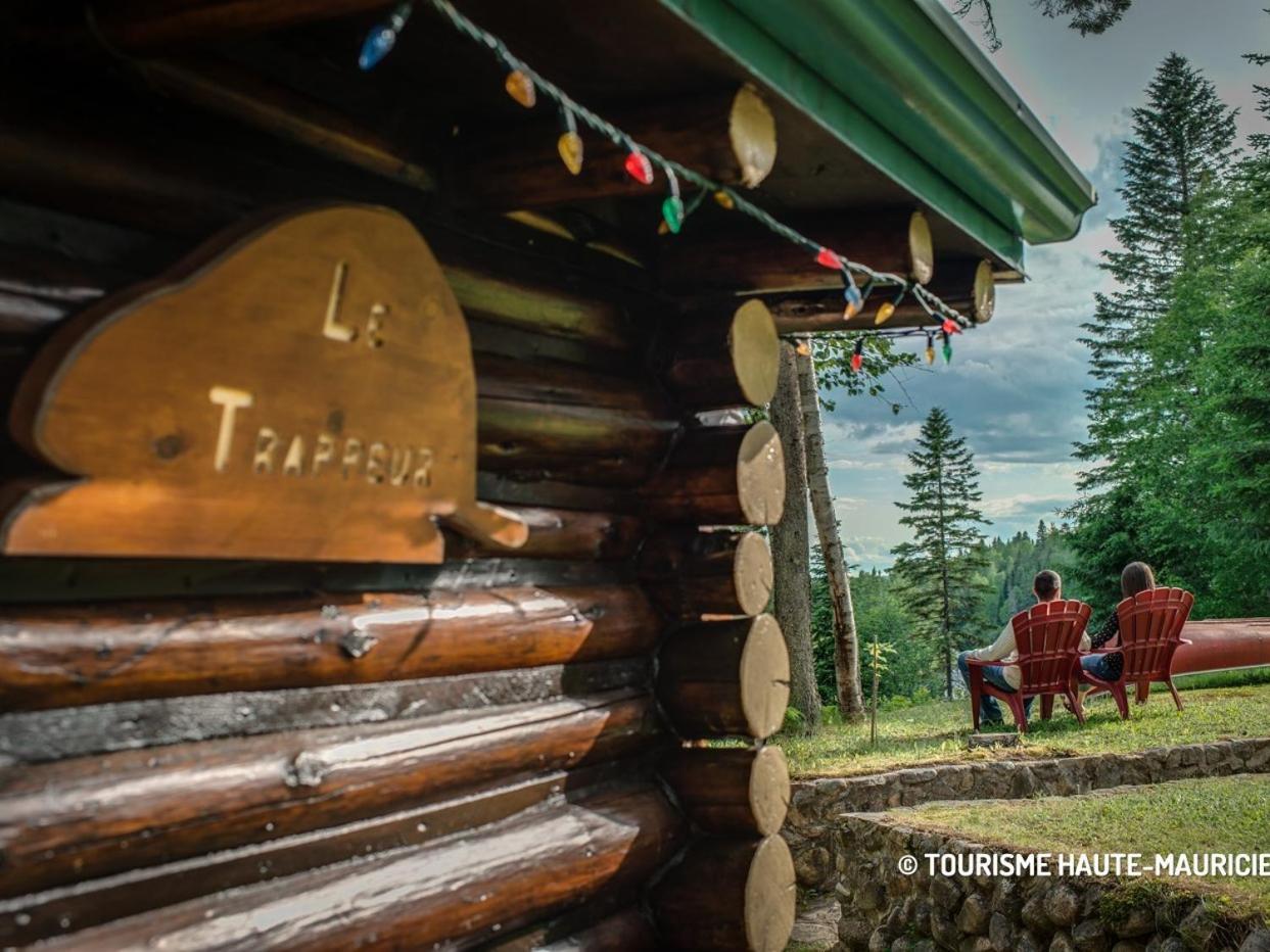 Domaine Le Bostonnais - Le Village En Bois Rond Ла-Тюк Номер фото